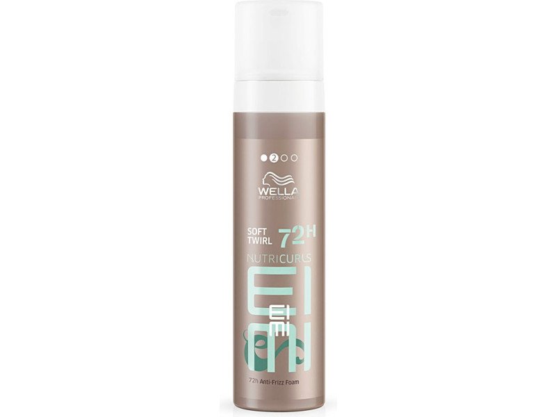 Wella EIMI Nutricurls Sanftes Locken-Mousse: 72h Volumen, Definition & Anti-Frizz für welliges Haar