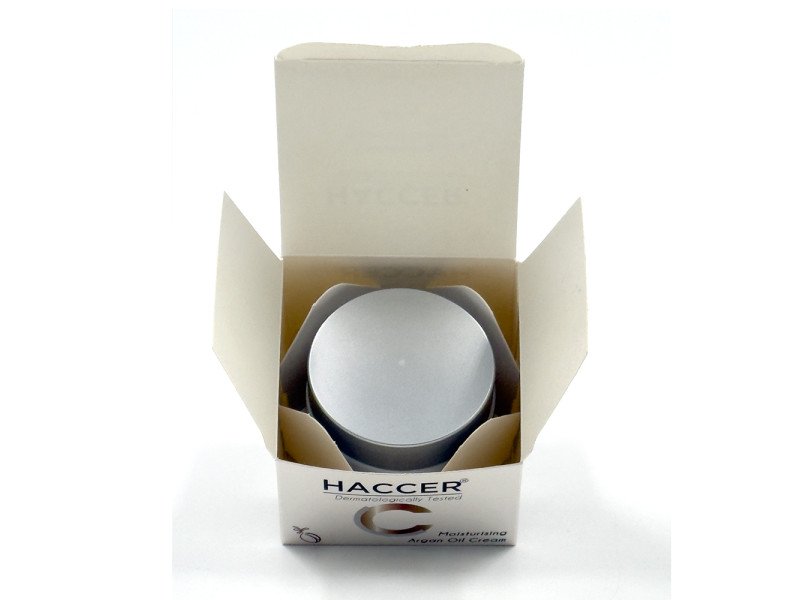 Haccer Arganöl Creme 50ml – Intensive Feuchtigkeit, Elastizität, Vitamin E Schutz