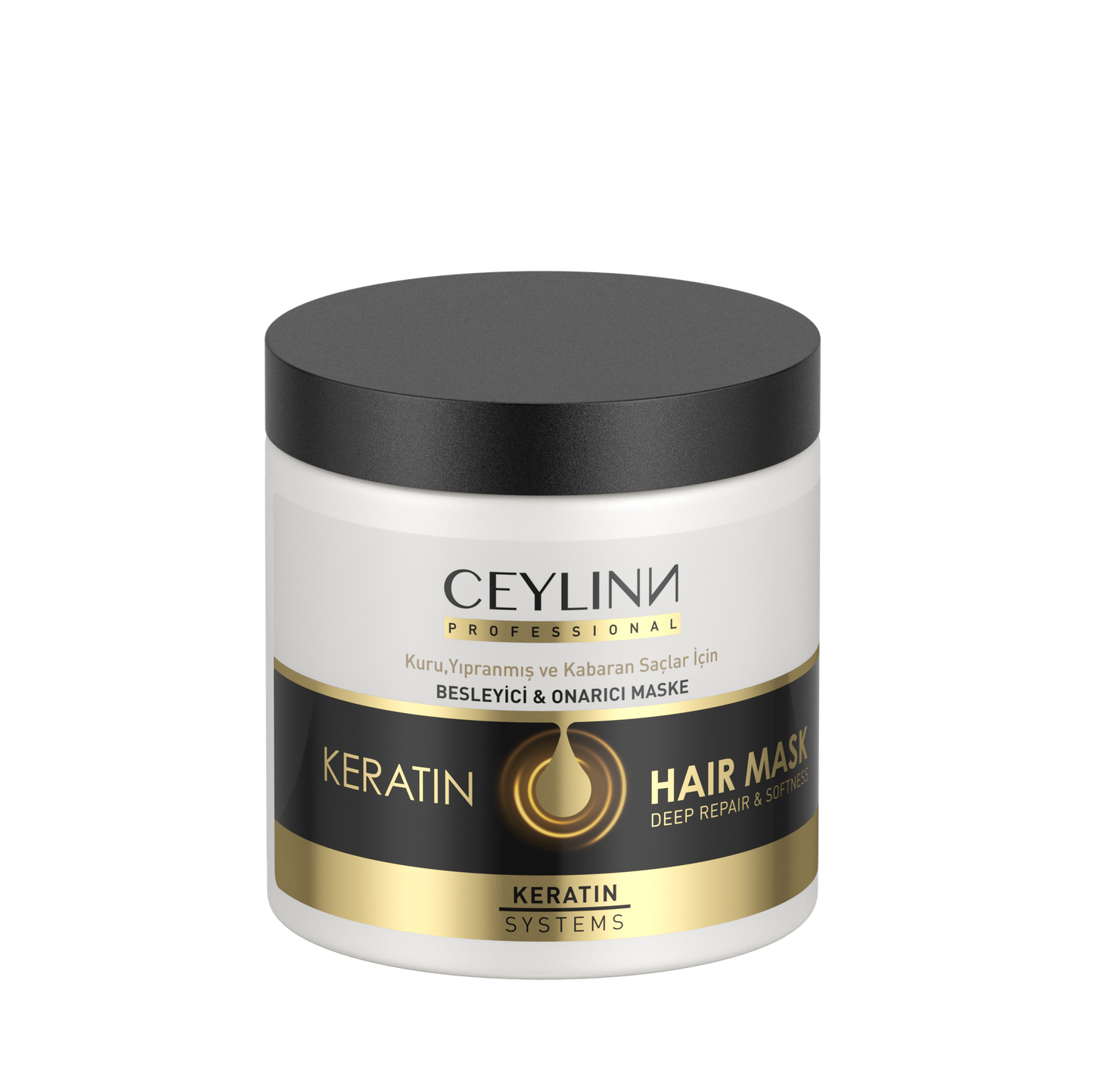 Ceylinn keratin glatte haarmaske 500ml