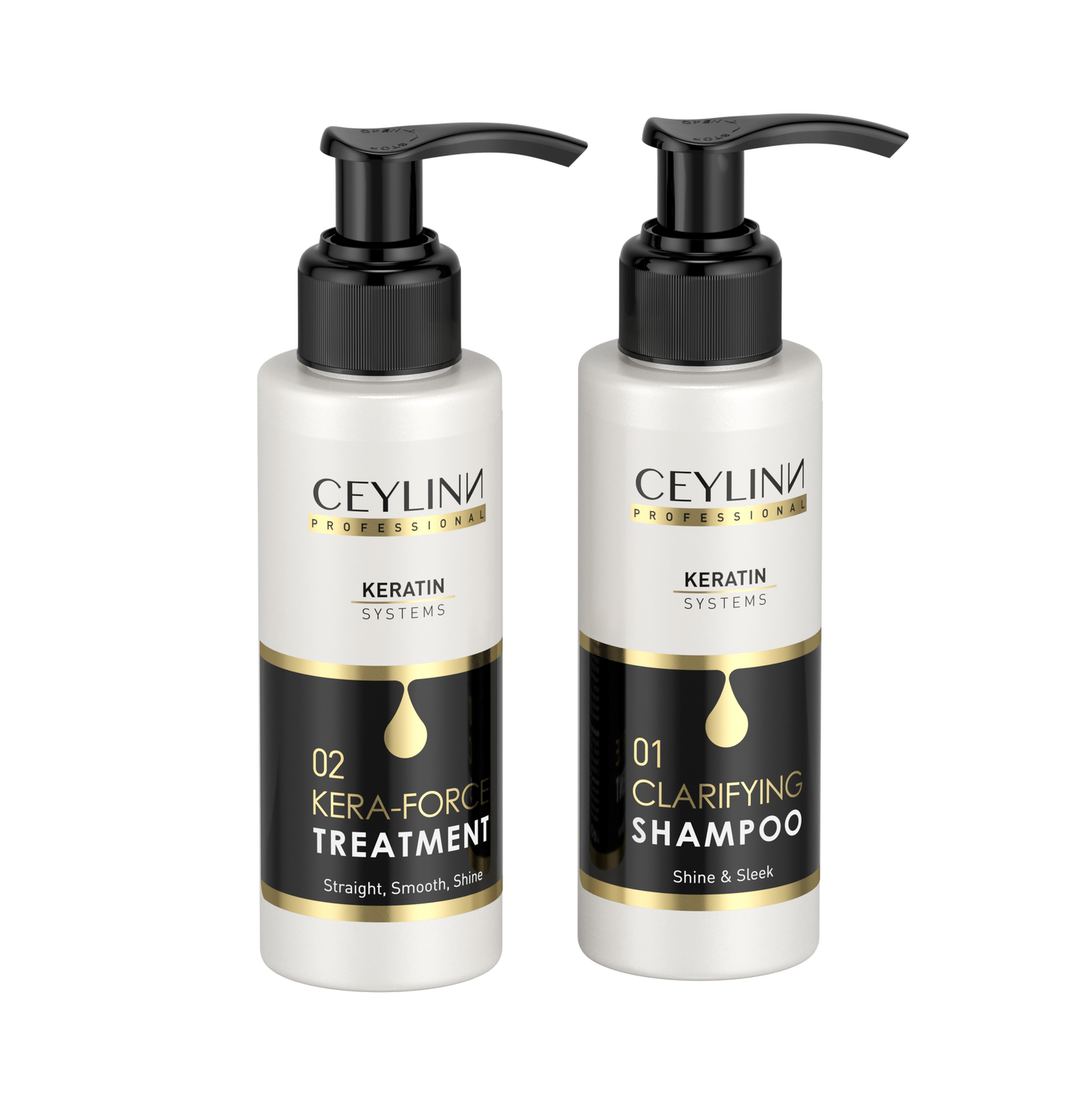 Ceylinn keratin care set mini 100 ml x2