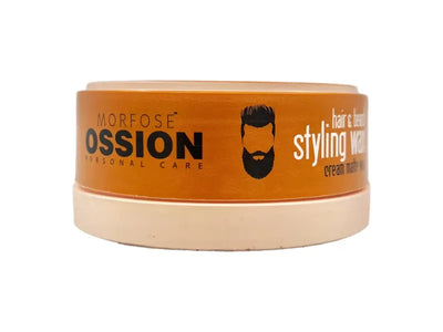 Ossion Haar & Bart Styling Wachs 150ml – Mattes Finish, Starker Flexibler Halt