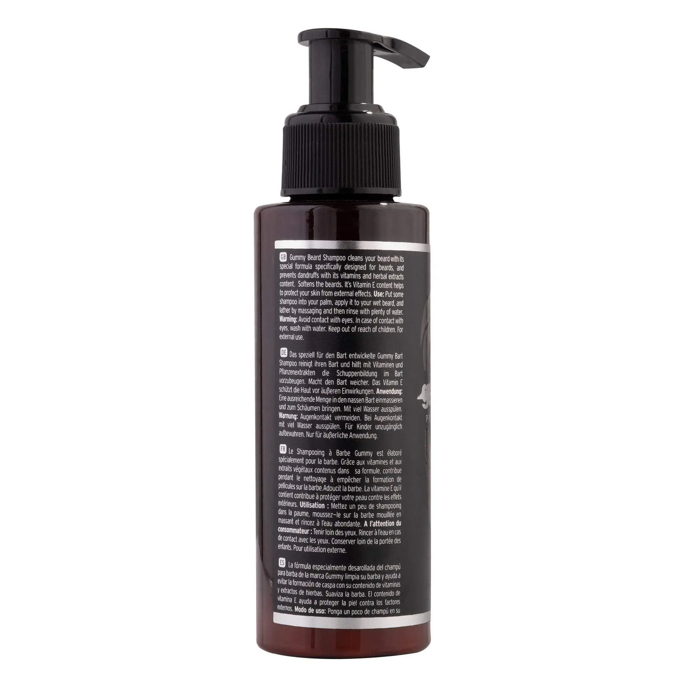 GUMMY SCHNURRBART SHAMPOO 100 MLWIE BENUTZT MAN:
Deep Beard Cleanse für den täglichen Gebrauch: Unsere Formel auf Wasserbasis verfügt über einen sanften Schaum, der Ihr Gesicht und Ihr Bart tief regummyOnKozmetikGUMMY SCHNURRBART SHAMPOO