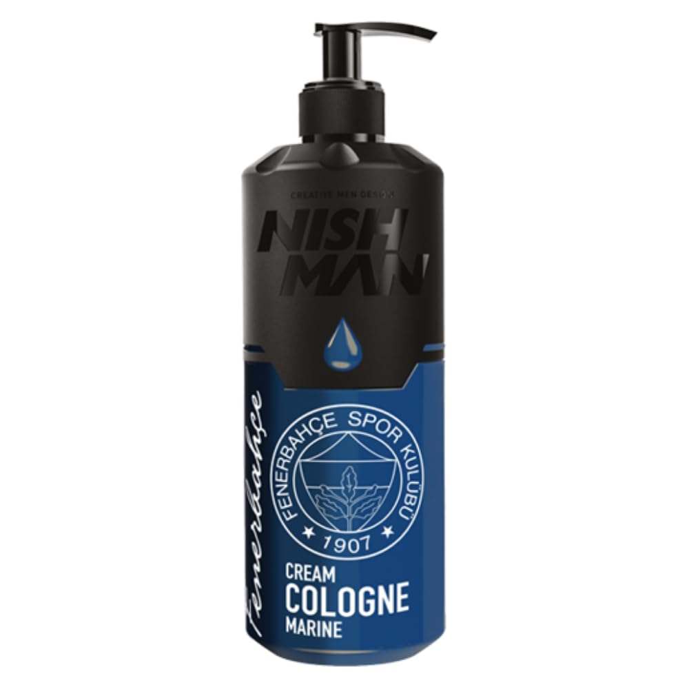 Nishman Fenerbahce Marine After Shave Cream Cologne 200 mlNishman Fenerbahçe Marine After Shave Cream Cologne – 200 ml
Pflege trifft auf Vereinsliebe: Die Nishman Fenerbahçe Marine After Shave Cream Cologne kombiniert die bHairNishmanOnKozmetikFenerbahçe Marine After Shave