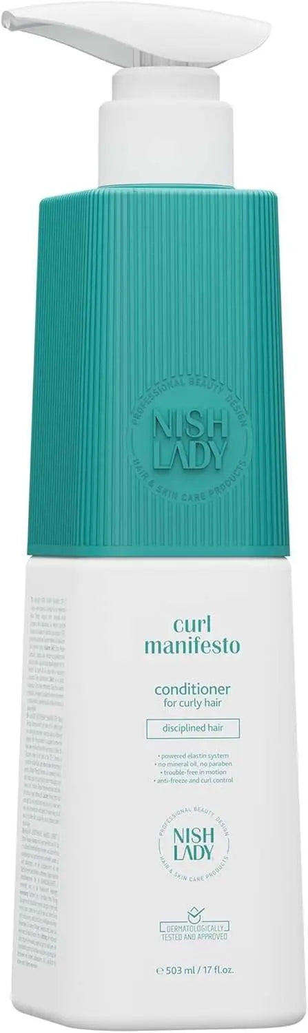 NishLady Curl Manifesto Hair ConditionerDer NishLady Curl Manifesto Hair Conditioner wurde speziell für lockiges Haar entwickelt und sorgt für intensive Feuchtigkeit, Geschmeidigkeit und Definition. Die reHairNishLadyOnKozmetikNishLady Curl Manifesto Hair Conditioner
