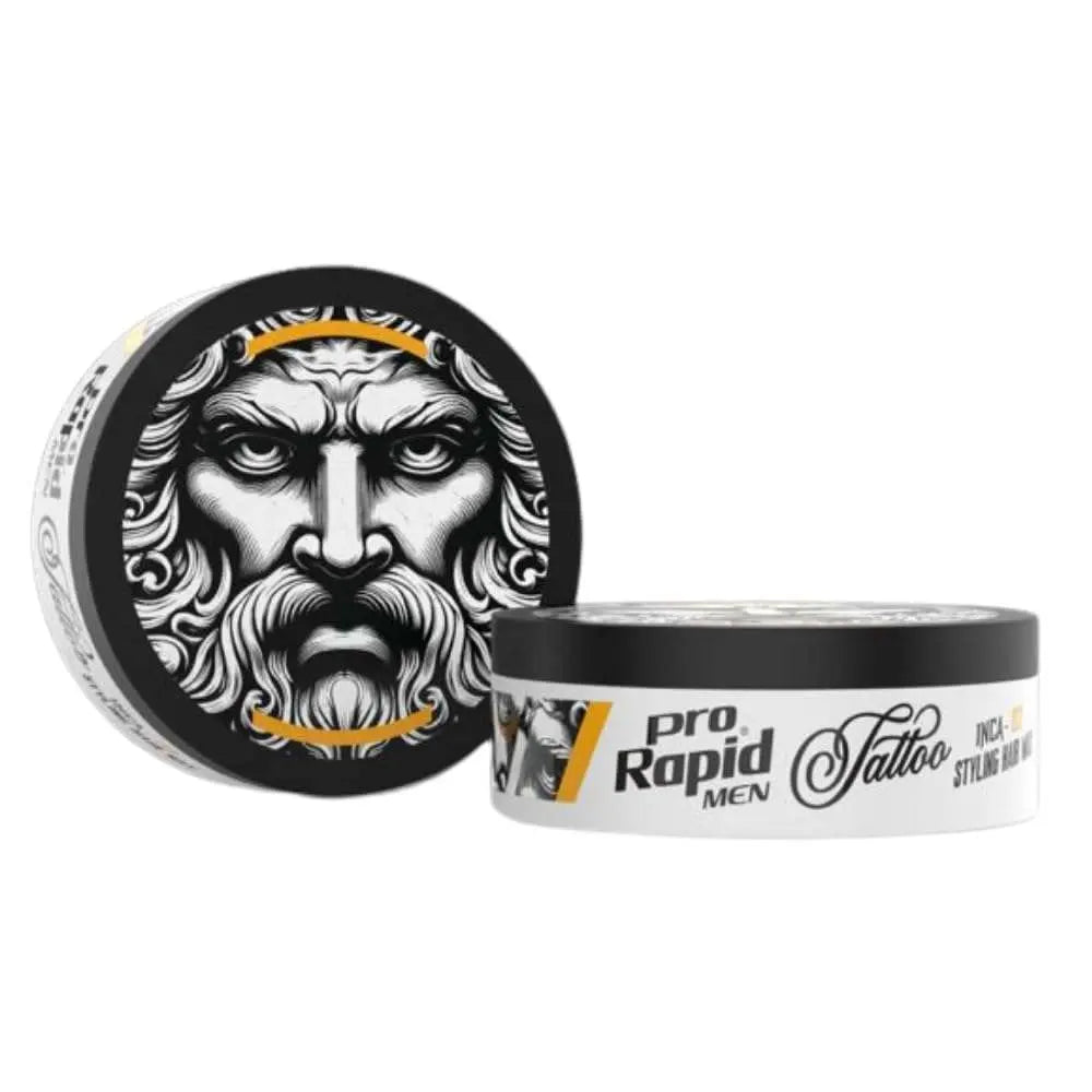 Pro Rapid Tattoo Series Inca – 02 Hair Styling Wax – 150 mlDas 02 Hair Styling Wax aus der Pro Rapid Tattoo Series Inca bietet starken Halt und ein stilvolles, glänzendes Finish – perfekt für moderne, definierte Looks. Die nHairProrapidOnKozmetikPro Rapid Tattoo Series Inca