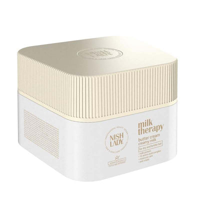 Milk Therapy Hair Care Butter Cream 275 mlDie Milk Therapy Hair Care Butter Cream ist eine intensiv pflegende Haarcreme, speziell entwickelt für trockenes, geschädigtes oder chemisch behandeltes Haar. Mit naHairNishLadyOnKozmetikMilk Therapy Hair Care