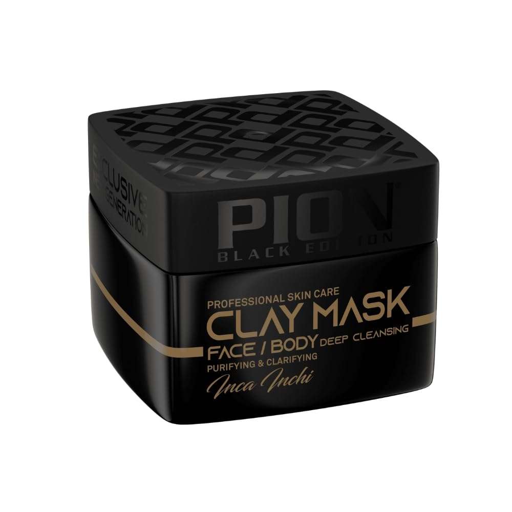 Black Edition Clay Mask – 240 mlDie Black Edition Clay Mask ist eine tiefenreinigende Tonerde-Maske, angereichert mit wertvollem Inca Inchi Öl. Sie entfernt Unreinheiten, überschüssigen Talg und Umface carePionOnKozmetikBlack Edition Clay Mask