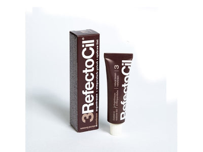 RefectoCil Naturbraun Wimpern- & Augenbrauenfarbe 15ml | Langanhaltend, Wasserfest, Professionell