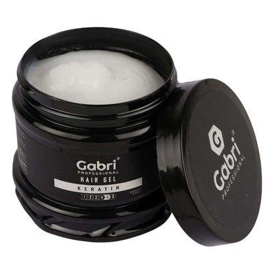 Gabri Professional Hair Gel Series 250ml for strong hold and shine.