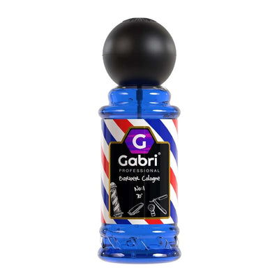 Gabri Barber Cologne – After Shave Spray für Männer 250ml with aromatic fragrance, barber-style design, and practical pump dispenser.