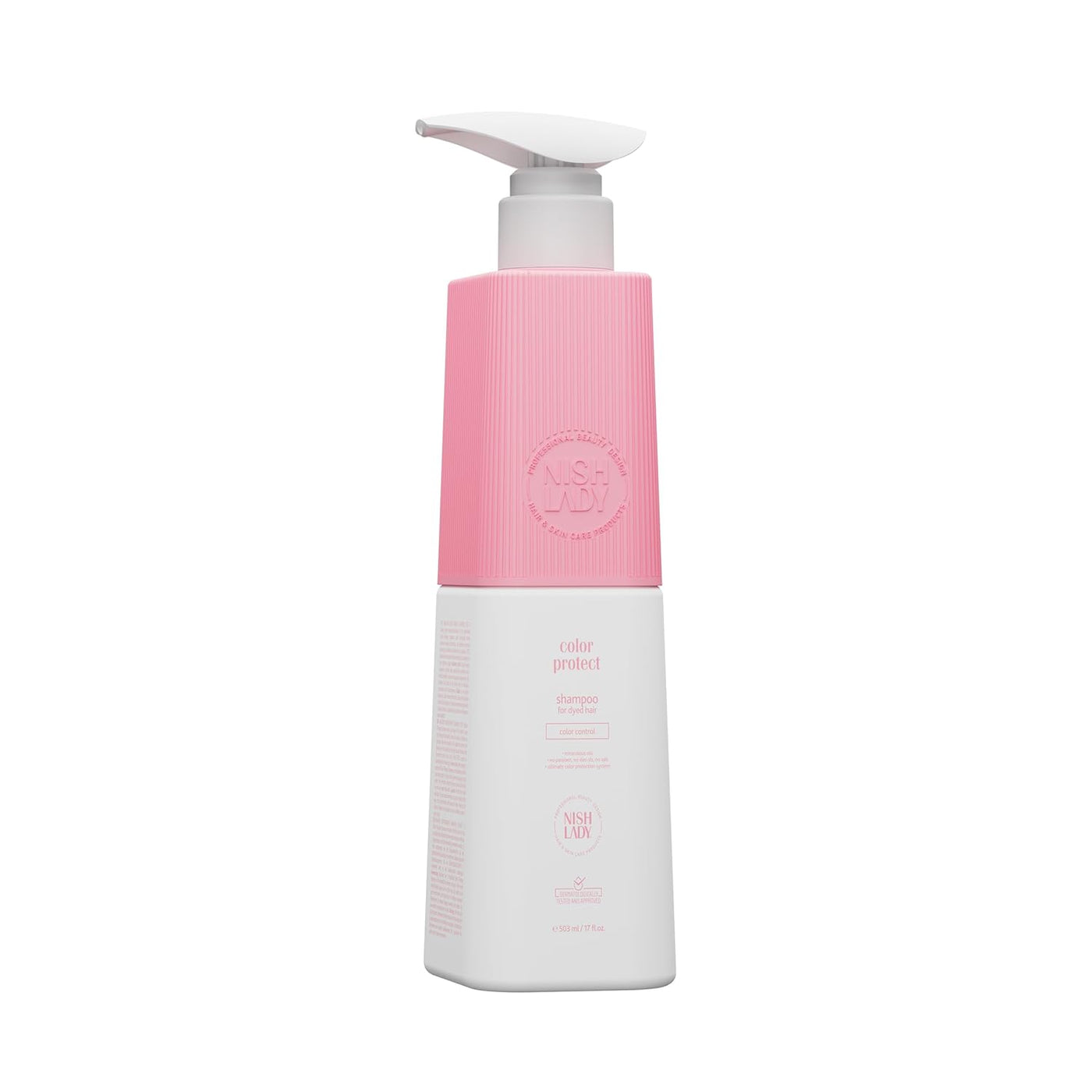 Nishlady Color Protect Hair Shampoo 503 mlDas Color Protect Hair Shampoo wurde speziell für gefärbtes und gesträhntes Haar entwickelt. Mit einer sulfat- und salzfreien Formel sowie einer pflegenden Mischung Hair careNishLadyOnKozmetikColor Protect Hair Shampoo