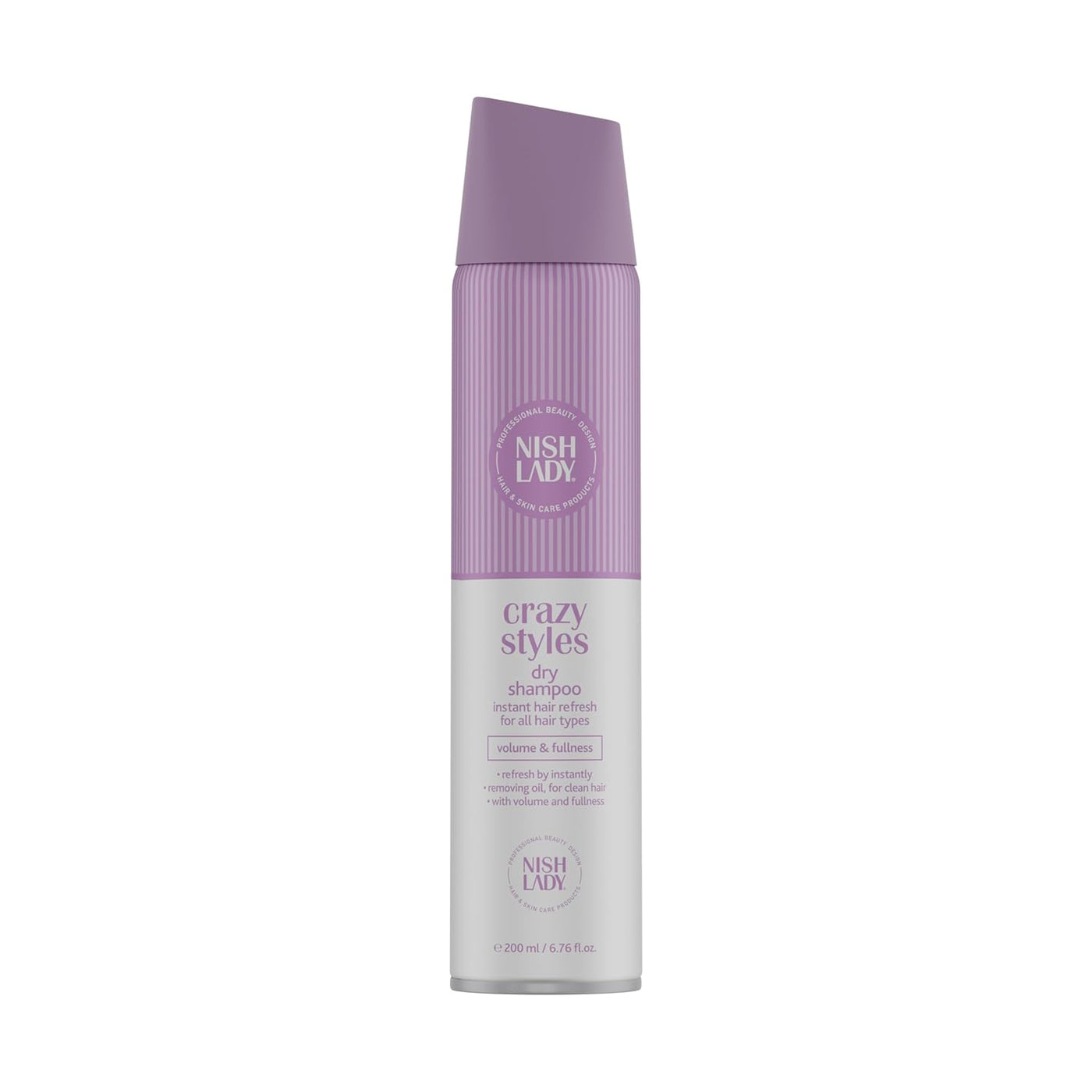 NishLady Crazy Styles Magic Dry ShampooDas NishLady Crazy Styles Magic Dry Shampoo ist die perfekte Lösung für eine schnelle Haarauffrischung ohne Wasser. Es entfernt überschüssiges Fett, verleiht dem HaaHairNishLadyOnKozmetikNishLady Crazy Styles