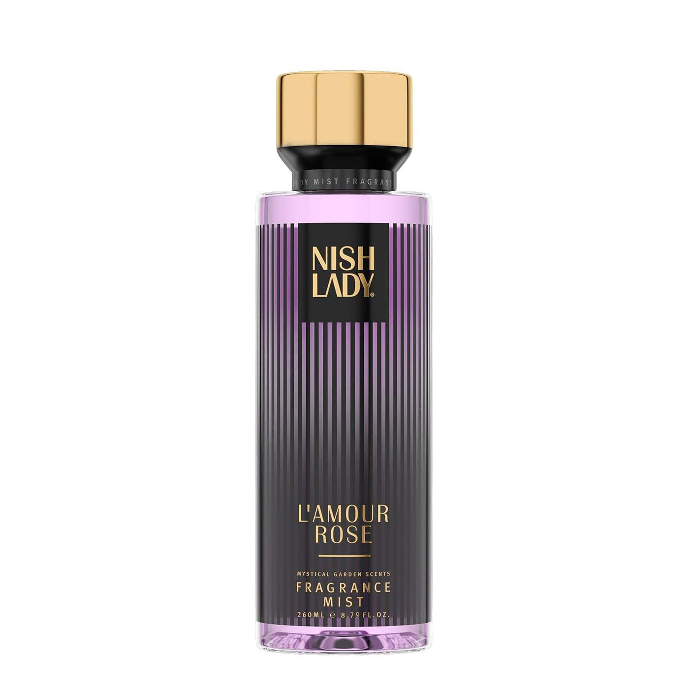 NishLady Body Mist 260 ml - Elegant and refreshing fragrance for everyday use and special occasions.