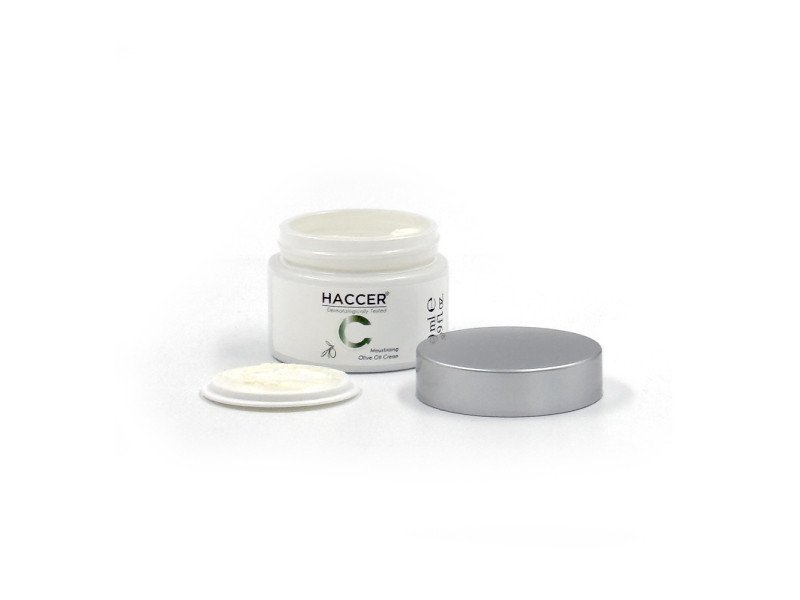 Haccer Olivenölcreme 50ml: Intensive Feuchtigkeit für trockene & empfindliche Haut