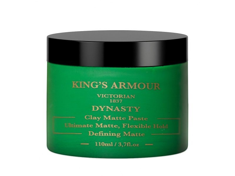 King's Armour Dynasty Matte Paste 110ml: Starker Halt, Matt-Finish, leicht auswaschbar