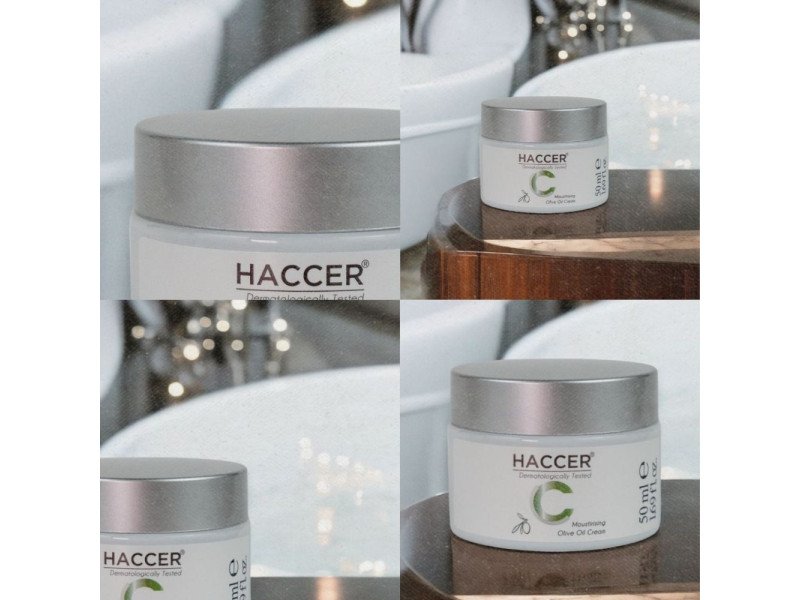 Haccer Olivenölcreme 50ml: Intensive Feuchtigkeit für trockene & empfindliche Haut