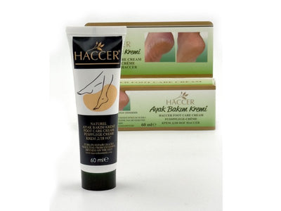 Haccer Fußcreme 60ml: Intensive Feuchtigkeit für trockene, rissige Fersen
