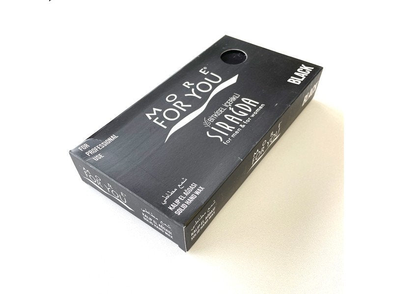 More For You Schwarzes Festes Handwachs 500ml für Tiefe Handpflege & Zellerneuerung