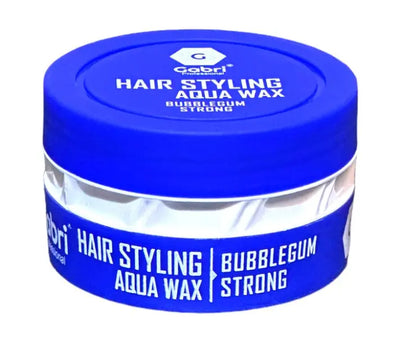 Gabri Aqua Styling Wax 150ml for strong hold and glossy finish.