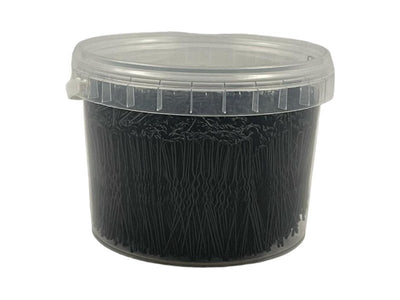 AHSEN PROFFESSIONAL Robuste Schwarze Haar Lockennadeln 50mm, 500g Bulk Pack