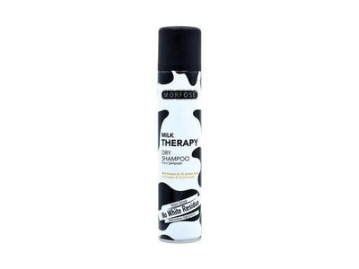 Morfose Milk Therapy Trockenshampoo 200ml bottle for instant freshness and volume without washing.