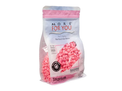 More For You Titan Film Hartwachsbohnen 250g für Sanfte Haarentfernung Rosa