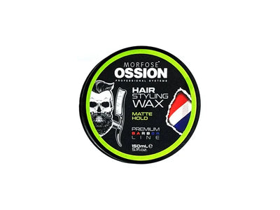 Ossion Mattes Haarstyling Wachs 150ml: Starker Halt, Natürliches Finish, Wasserbasiert