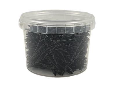AHSEN PROFFESSIONAL Robuste Schwarze 7cm Haarklammern 500g für Friseure Styling