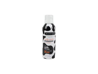Morfose Milk Therapy Duschgel Mousse 200ml, luxurious creamy texture, enriched with milk proteins for soft, fresh skin.