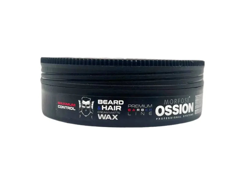 Ossion Bart- & Haarcreme Mattes Wachs: Maximaler Halt, 175ml für perfektes Styling