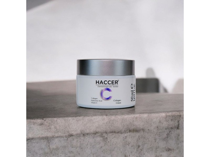 Haccer Kollagen Creme 50ml: Tiefenwirksame Feuchtigkeit für jugendlich strahlende Haut