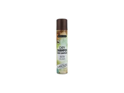 Morfose Collagen Trockenshampoo 200ml bottle for instant hair freshness and volume without washing.