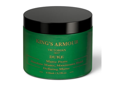 King's Armour Duke Matt Paste 110ml – Starker Halt, Flexibel, Natürliches Mattes Finish