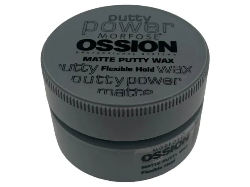 Ossion Flexibles Mattes Putty Haarwachs 100ml: Starker Halt, Natürliches Finish