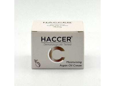 Haccer Arganöl Creme 50ml – Intensive Feuchtigkeit, Elastizität, Vitamin E Schutz
