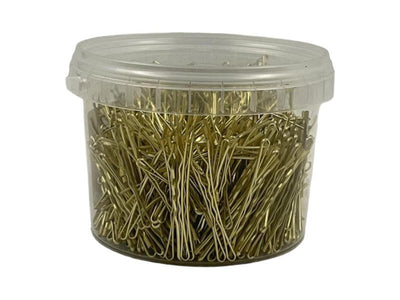 AHSEN PROFFESSIONAL Goldene Haarklammern 5cm für professionelles Haarstyling 500gr Packung