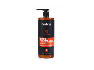 Borthe Professional P9 Technic: Ultimative Brazil PRO-Keratin Botox-Haarpflege 1000ml