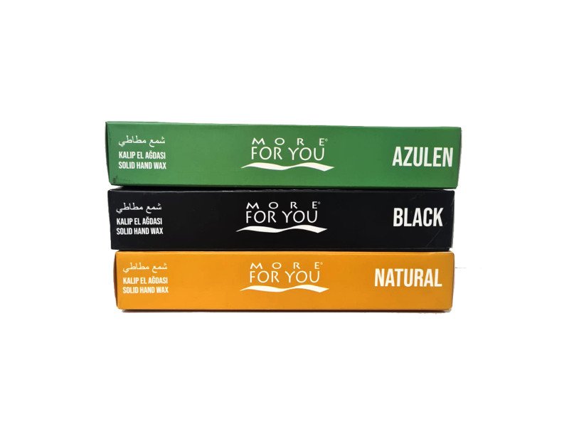 More For You Schwarzes Festes Handwachs 500ml für Tiefe Handpflege & Zellerneuerung