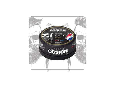 Ossion Extra Starkes Haarstyling Wachs 150ml - Wasserbasiert, Glanz & Halt für alle Haartypen