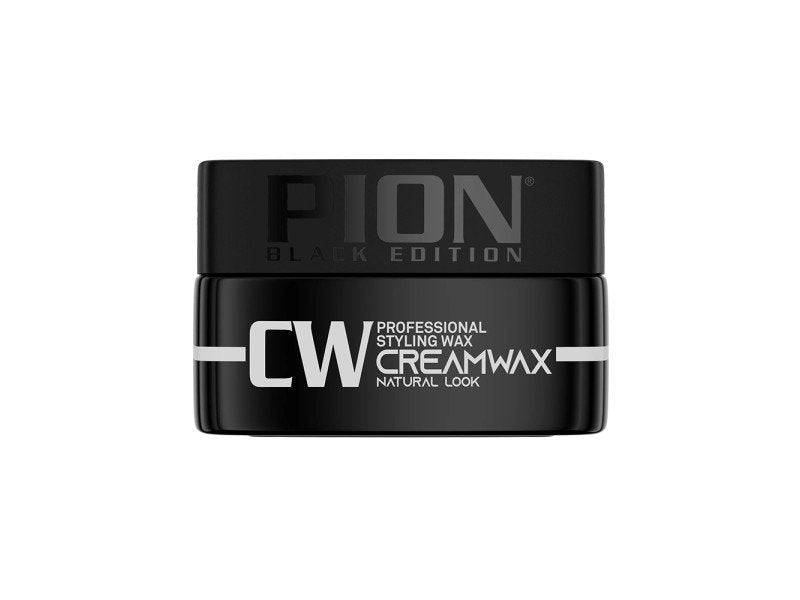 Pion Hair Styling Aqua Wax jar for strong hold and shiny hair styling.