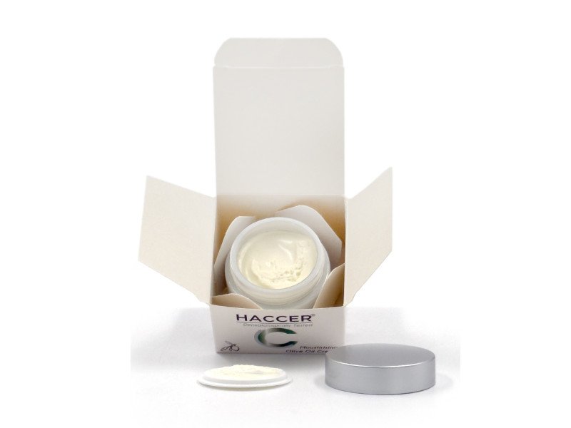 Haccer Olivenölcreme 50ml: Intensive Feuchtigkeit für trockene & empfindliche Haut