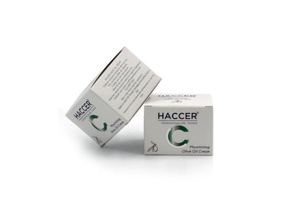 Haccer Olivenölcreme 50ml: Intensive Feuchtigkeit für trockene & empfindliche Haut