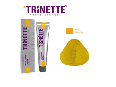 TRINETTE Professionelle Gelbe Haarfarbcreme 100ml für Lebendige, Strahlende Ergebnisse