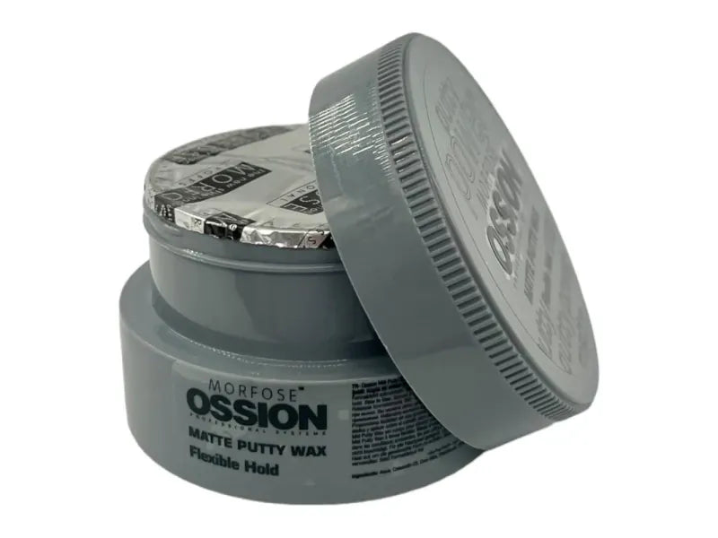 Ossion Flexibles Mattes Putty Haarwachs 100ml: Starker Halt, Natürliches Finish