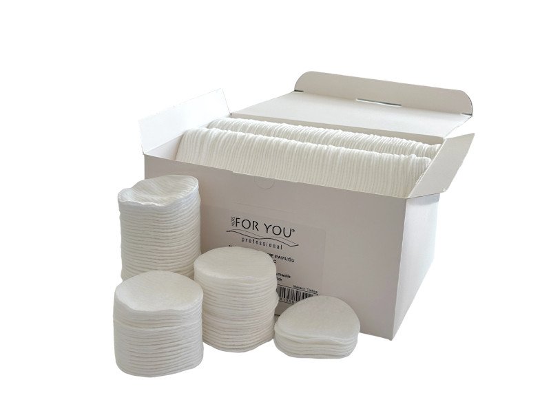 More For You Sanfte Make-up-Entferner Wattepads, 50mm, 500 Stück, fusselfrei