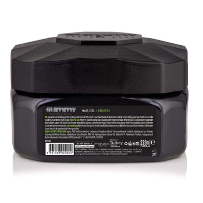 GUMMY HAARGEL 220 ML KERATINWIE BENUTZT MAN:
Tragen Sie von Hand auf feuchte Haare auf und formen Sie sie mit den Fingern, um den gewünschten Look zu erzielen.
PRODUKTBESCHREIBUNG:
Während seingummyOnKozmetikGUMMY HAARGEL 220 ML