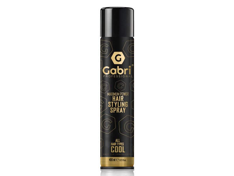 Gabri Cool Haarstyling Spray Maximaler Halt 400ml – Für Langanhaltende Frisurendefinition