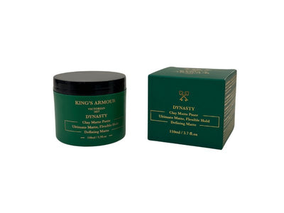 King's Armour Dynasty Matte Paste 110ml: Starker Halt, Matt-Finish, leicht auswaschbar