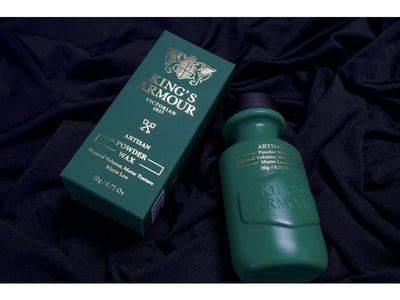 King's Armour Artisan Volumen Puderwachs 20g: Starker Matt-Halt für Flexibles Haarstyling