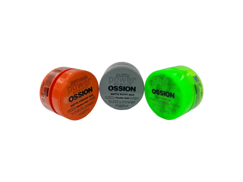Ossion Flexibles Mattes Putty Haarwachs 100ml: Starker Halt, Natürliches Finish